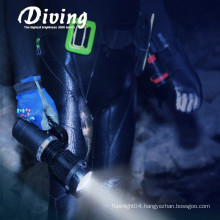 Outdoor professional HID diving flashlight high lumen underwater hand held search light